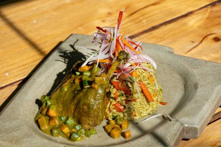 Arroz con pato en el Valle Sagrado de Urubamba